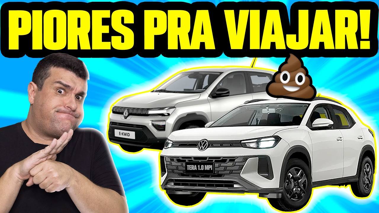 PESADELO NA ESTRADA? FUJA DESSES CARROS pra VIAJAR: AS PIORES ESCOLHAS pra VOCÊ NÃO ERRAR!