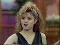 bernadette peters and peter allen 1989 interview