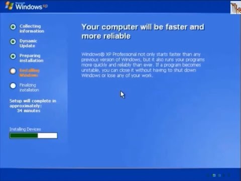 how to format windows xp