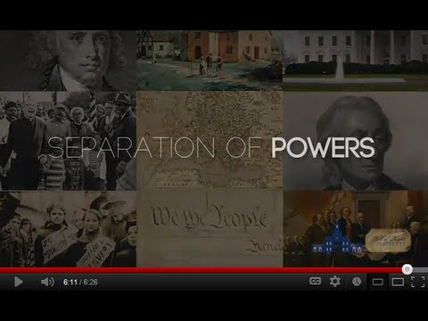 separation - Do you understand why separation of powers is important for protecting our freedom? This short, engaging video focuses on the constitutional principle of sep...