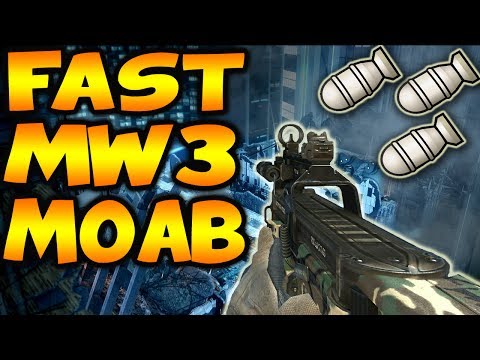 COD MW3: Beast 2 Minute P90 MOAB (Call of Duty Modern Warfare 3 MOAB Gameplay)