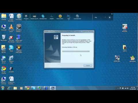 how to update bb offline