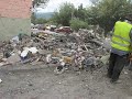 Gori - restoring bombed buildings