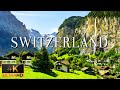 FLYING OVER SWITZERLAND (4K UHD) - RELAXING M ..