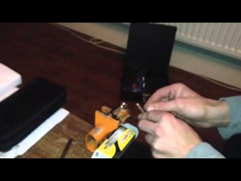 how to fit yale anti snap cylinder