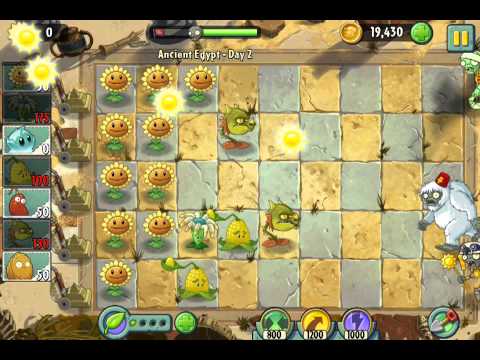 how to discover the yeti zombie in pvz ipad