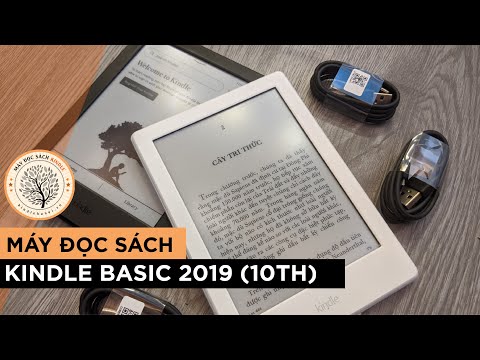Review máy đọc sách kindle Basic 2019 10th - Kindle Hà Nội