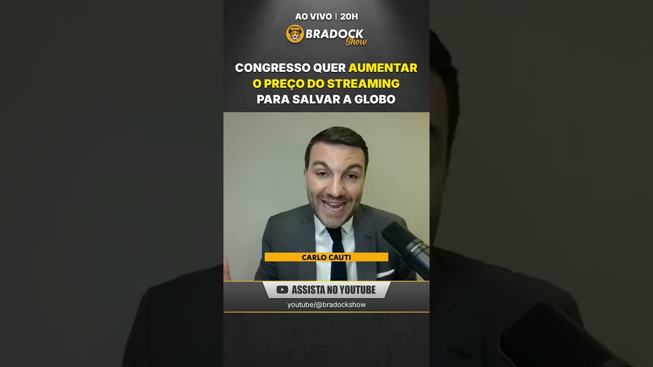 Carlo Cauti chama a proposta de “PL da Globo”