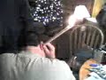 my uncle cleaning his ear in a weird way haha