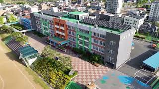 금산동중학교 전경 이미지