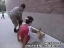 extreme parkour faceplant