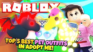 The Top 5 Best Pet Outfits In Adopt Me New Adopt Me Pet Accessory