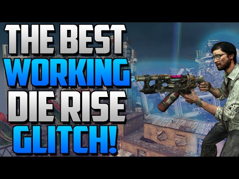 Black Ops 2 Zombie Glitches: BEST WORKING GLITCH ON DIE RISE! (Unlimited Rounds & More)