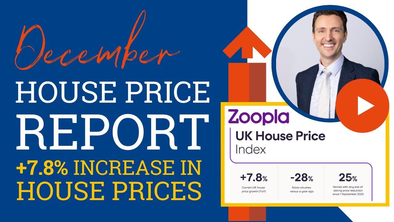 December UK House Price Report | 7.8% Growth | Zoopla