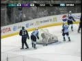 The Net Falls and Traps Toskala. LOL. The Net Falls and Traps Toskala. LOL.