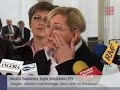 Rozpacz i łzy posłanki PO