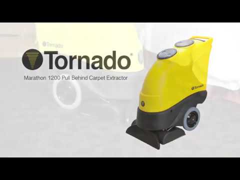 Youtube External Video Introductory Video for the Tornado Marathon 1200 Self-Contained Carpet Scrubbing Extractor