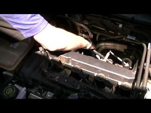 how to get an alternator out of a ford focus