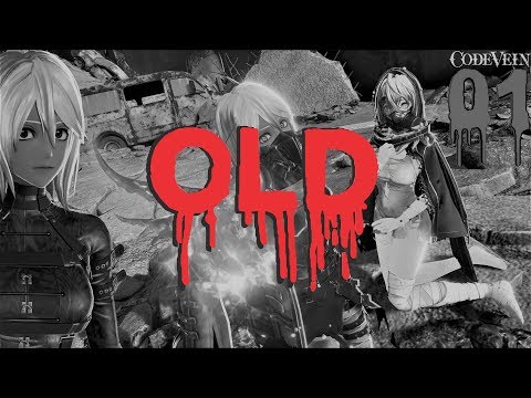 (OLD) Code Vein (PC) 4K - X-Part 1 - (Intro + Tutorial Level)