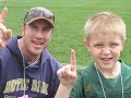 notre dame blue gold game 2008