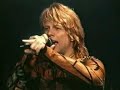 Bon Jovi- Bed Of Roses. Jon makes a mistake
