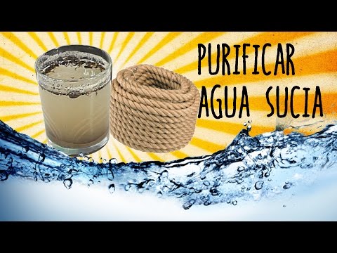 exp - Experimentos Casero ¿Te imaginas que te pierdes por el campo y no encuentras agua limpia? Pues te enseñamos un experimento muy sencillo de filtrar agua en ca...