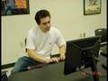 Moises Blanco teaching at the Takoma Park Computer Center