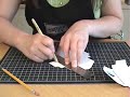 Papercrafting: How to make a small businss card size box