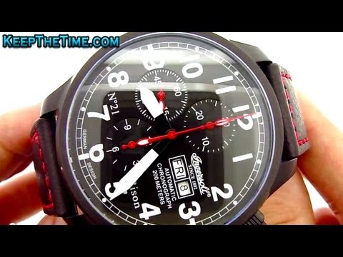 INGERSOLL BISON No. 21 Buffalo Chronograph Watch IN1615BBK IN1615 (HD Video Review)