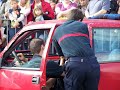 Désincarcération par les pompiers d'aubange 2