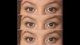 Testing Eyeliner Tricks for Hooded Eyes
