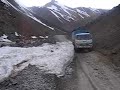 WFP food truck convoy near Bamyan Afghanistan
