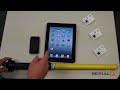 UHF GEN2 RFID Scanfob&reg; Bluetooth Excel spreadsheet on iPad