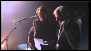David Bowie with David Gilmour Royal Albert Hall 2006
