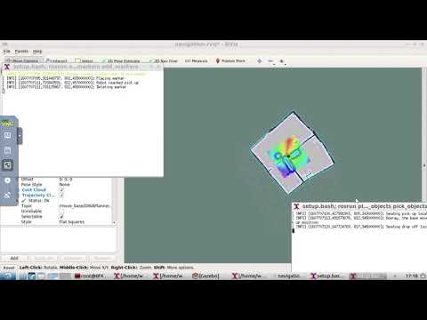 RViz visualization - GMAP