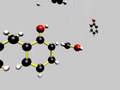 Polykondensationsreaktion von Phenol und Formaldehyd