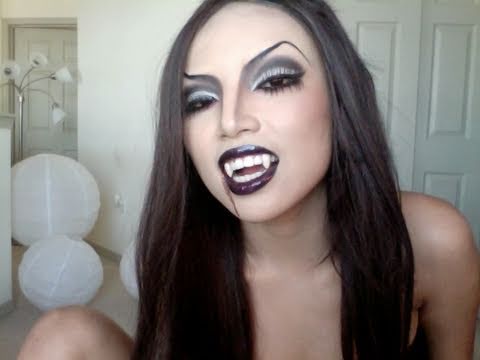 how to vampire face paint
