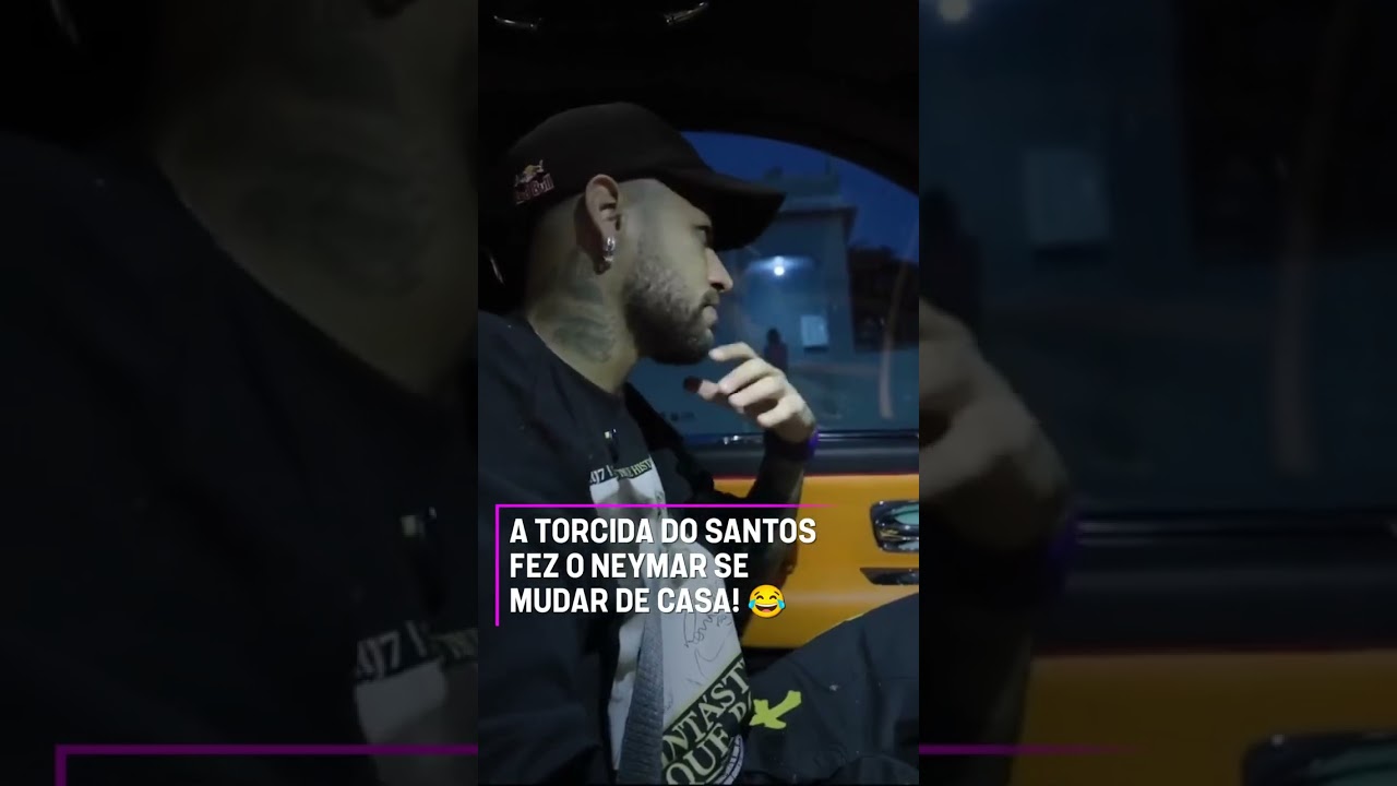 O NEYMAR TEVE QUE SE MUDAR DE APARTAMENTO POR CAUSA DA TORCIDA KKKKK  📹: Youtube/@neymarjr #shorts