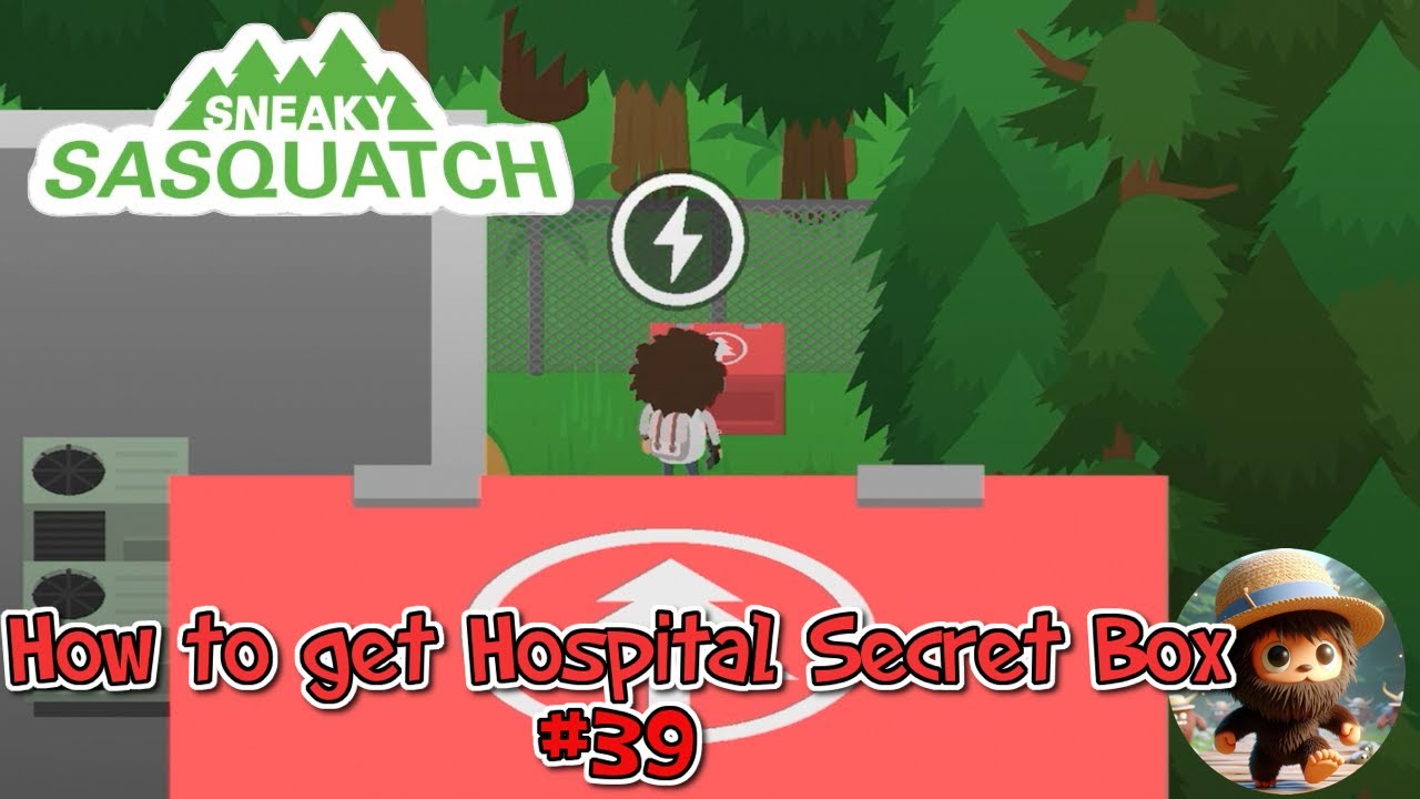 Sneaky Sasquatch - How to get the Hospital Secret Cache #39