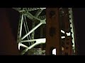 Easton P.burg free bridge @ night from Toll Bridge 