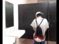 Peeing on middle school bathroom =P