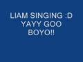 liam singing on ts lawl a nub