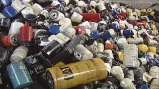 Oil filter recycling by Lucas Lane Inc.
