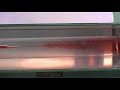 Turbulent flow in a pipe taken by B Carlisle and S Beck at Sheffield University