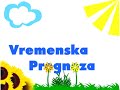 Vremenska prognoza Vremenska prognoza