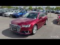 Used 2019 Red Audi 2.0T Prestige video 1