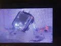 Rear projection CRT in microwave