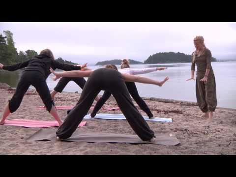 video med yoga övningar