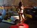 Thai woman Pole dancing