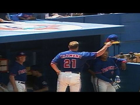 Video: TB@TOR: Clemens notches his 3,000th strikeout